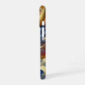 Coque iPhone 16 Abstrait fractal oriental visage démon Oni (Côté gauche)