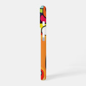 Coque iPhone 16 Abstrait vibrant : une explosion de couleur (Côté gauche)