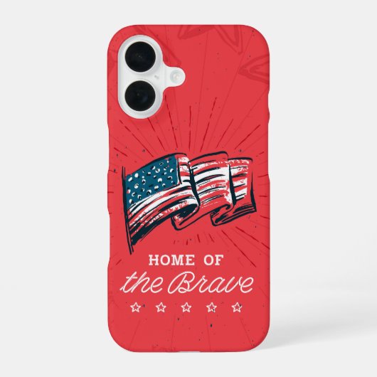 Coque iPhone 16 Accueil des braves (Verso)