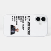 Coque iPhone 16 Acheter American (Verso Horizontal)