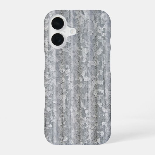Coque iPhone 16 Acier ondulé (Verso)