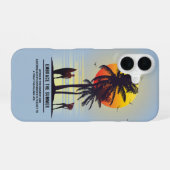 Coque iPhone 16 Adoptez l'été | (Verso Horizontal)