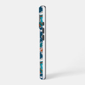 Coque iPhone 16 Aesthetic Christmas Pattern Santa Candy (Côté gauche)