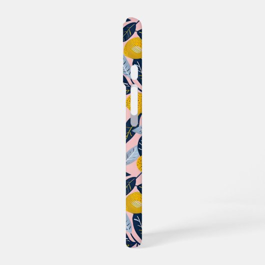 Coque iPhone 16 Aesthetic Summer Lemon Pattern iPhone Case (Côté gauche)