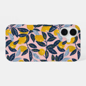 Coque iPhone 16 Aesthetic Summer Lemon Pattern iPhone Case (Verso Horizontal)