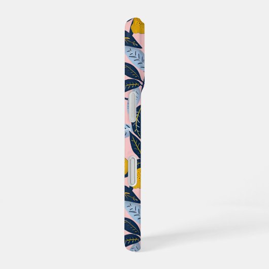 Coque iPhone 16 Aesthetic Summer Lemon Pattern iPhone Case (Côté droit)