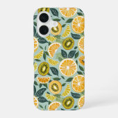 Coque iPhone 16 Aesthetic Summer Lemon Pattern iPhone Case (Verso)