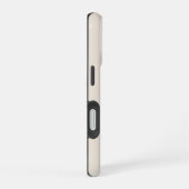 Coque iPhone 16 Aesthétique beige de l'avoine alpine (Côté droit)
