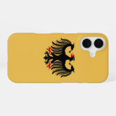 Coque iPhone 16 Aigle allemand (Verso Horizontal)