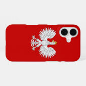 Coque iPhone 16 Aigle polonais (Verso Horizontal)