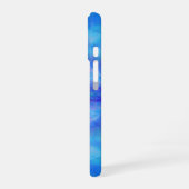 Coque iPhone 16 Ailes Bleues (Côté gauche)