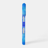 Coque iPhone 16 Ailes Bleues (Côté droit)