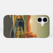 Coque iPhone 16 Aire de repos du désert (Verso Horizontal)