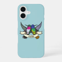 Ajoutez Votre Propre Nom De Mignons Colibris Porta