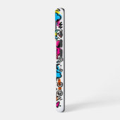 Coque iPhone 16 Alien Monster Graffiti Pattern iPhone 16 case (Côté gauche)