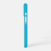 Coque iPhone 16 Allant Aqua (Côté gauche)