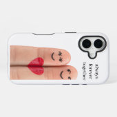 Coque iPhone 16 Always Forever Together (Verso Horizontal)