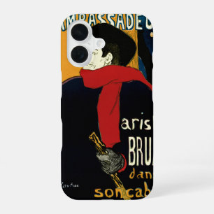 Coque iPhone 16 Ambassadeurs Art Nouveau vintage, Toulouse Lautrec