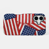 Coque iPhone 16 American Flags Collection (Verso Horizontal)