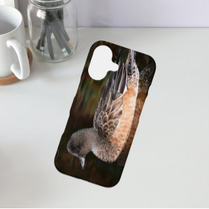 Coque iPhone 16 American Wigeon sur Pond Wildlife Photo