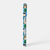 Coque iPhone 16 Amis des Peanuts en rangée (Côté droit)
