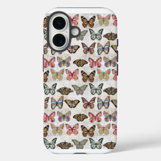 Coque iPhone 16 Amour de Papillon