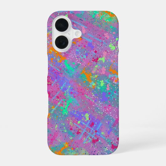 Coque iPhone 16 Amour du journal déchet (Verso)