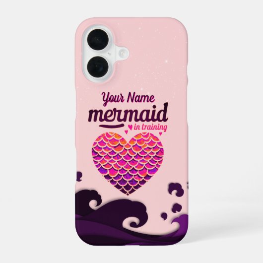 Coque iPhone 16 Amour Océanique (Verso)