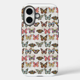 Coque iPhone 16 Amour Papillon