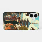 Coque iPhone 16 Amoureux animés (Verso Horizontal)
