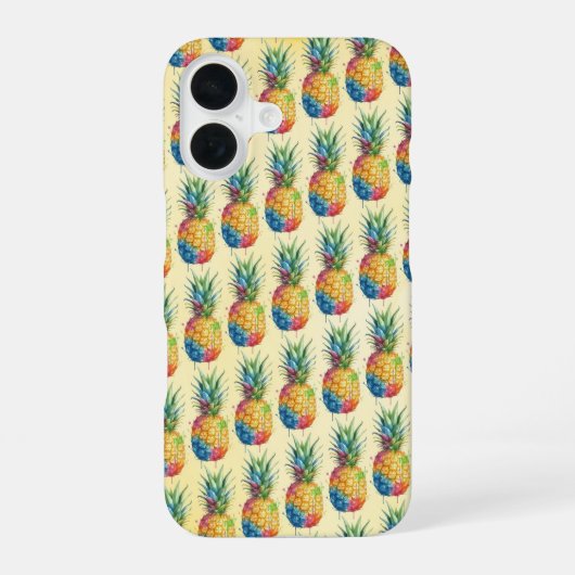 Coque iPhone 16 Ananas (Verso)