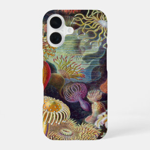Coque iPhone 16 Anémone de mer Nature scientifique Océan