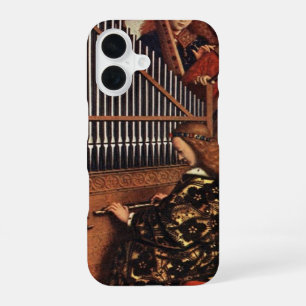 Coque iPhone 16 ANGE DE NOËL À L'ORGUE /Fabricant de musique