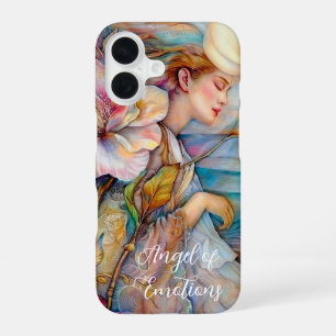 Coque iPhone 16 Ange des Émotions Serein