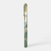 Coque iPhone 16 Ange en bleu (Côté gauche)