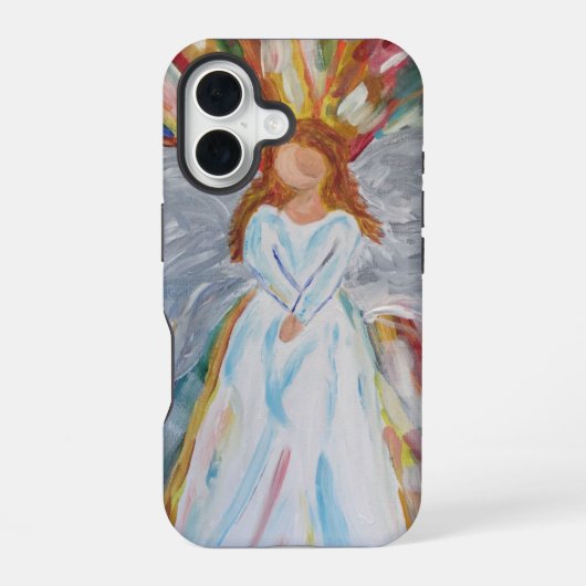 Coque iPhone 16 Ange unique  (Verso)