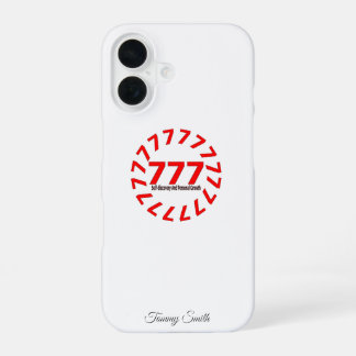 Coque iPhone 16 Angel Numéro 777 - Croissance spirituelle et chanc