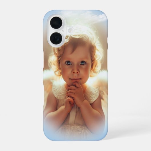 Coque iPhone 16 Anges bébés (Verso)