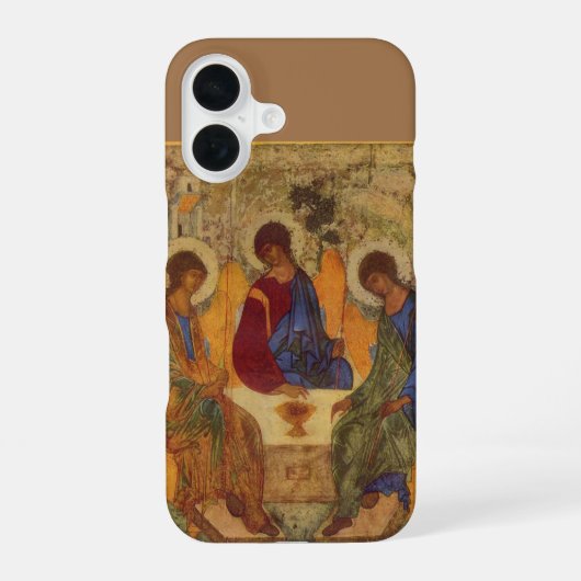 Coque iPhone 16 Anges de la Trinité à Mamré (Verso)