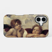 Coque iPhone 16 Anges de Raphaël (Verso Horizontal)