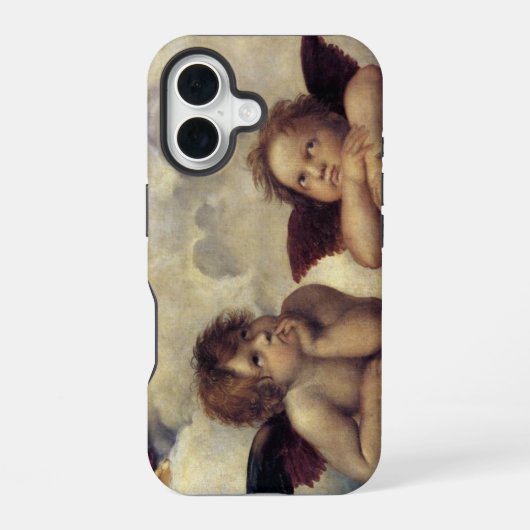 Coque iPhone 16 Anges de Raphaël (Verso)