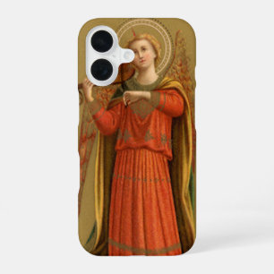 Coque iPhone 16 Anges musiciens de Noël, Renaissance vintage