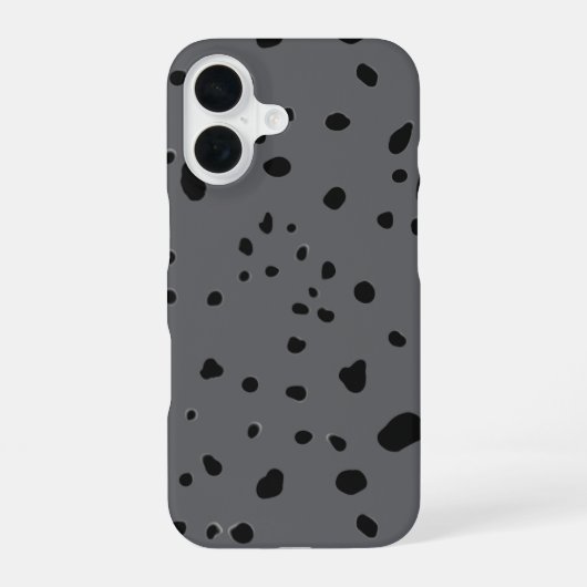 Coque iPhone 16 Animal Print Pattern (Verso)