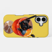 COQUE iPhone 16 ANIME BLACK CAT  (Verso Horizontal)
