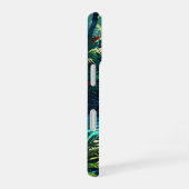 Coque iPhone 16 Anime caché Cascade de Jungle d'Été (Côté droit)