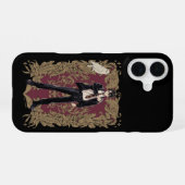 Coque iPhone 16 Anime HARRY POTTER™ Cadre Orné (Verso Horizontal)