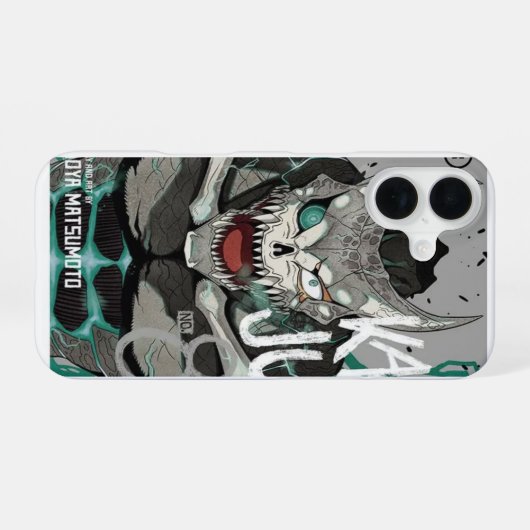 Coque iPhone 16 anime-inspired monster design (Verso Horizontal)