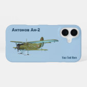 Coque iPhone 16 Antonov An-2 (Verso Horizontal)