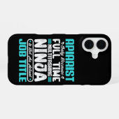 Coque iPhone 16 Apiariste Apiculture Profession professionnelle Ap (Verso Horizontal)