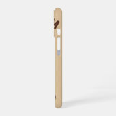 Coque iPhone 16 Appel à la caféine (Côté gauche)